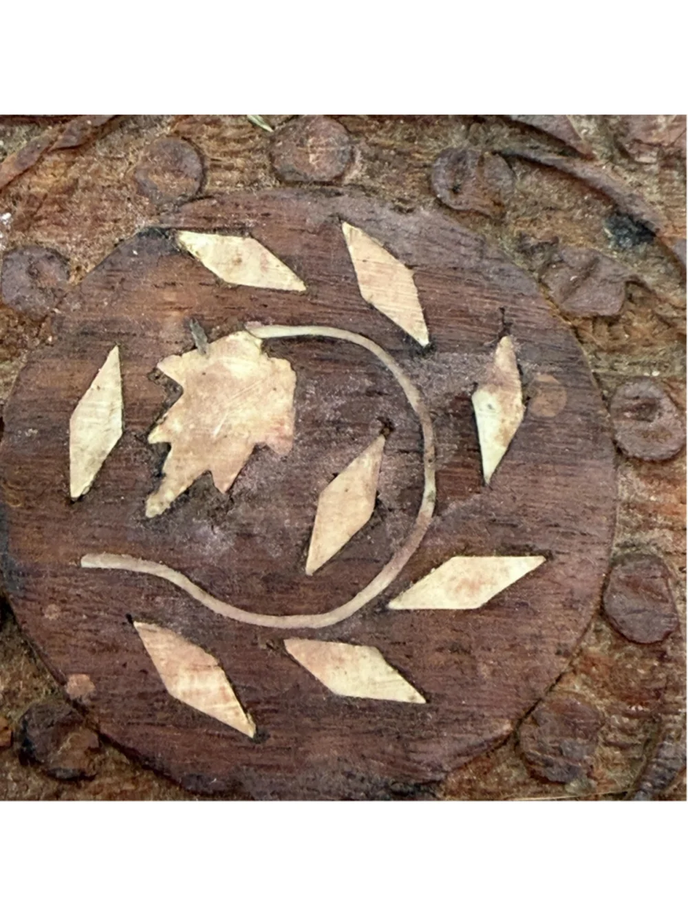 Vintage India Carved Box
